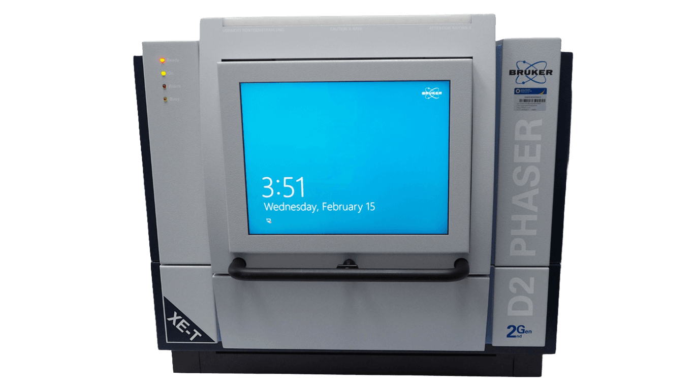 เครื่องวิเคราะห์การเลี้ยวเบนของรังสีเอ็กซ์ชนิดตั้งโต๊ะ (Benchtop XRD)